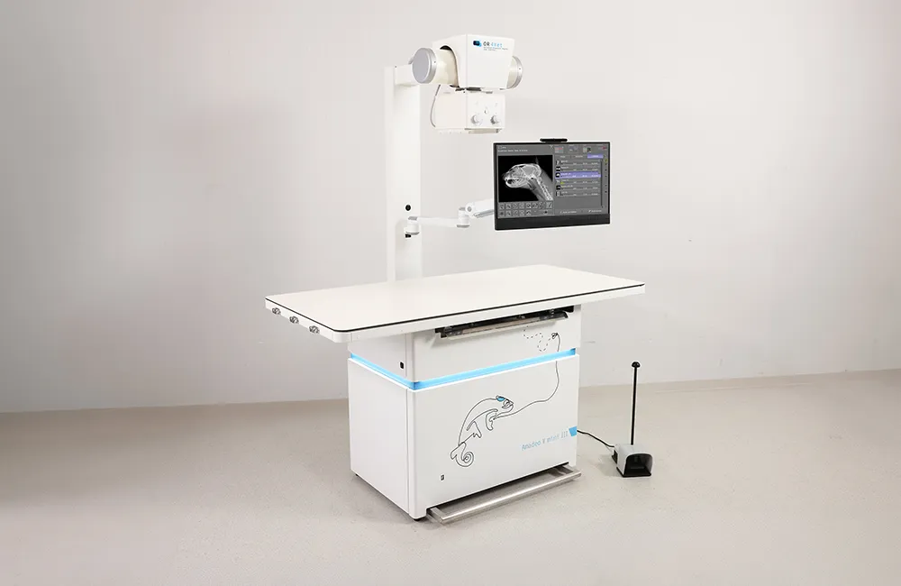 Das kompromisslose Amadeo V mini III Röntgensystem für Kleintiere