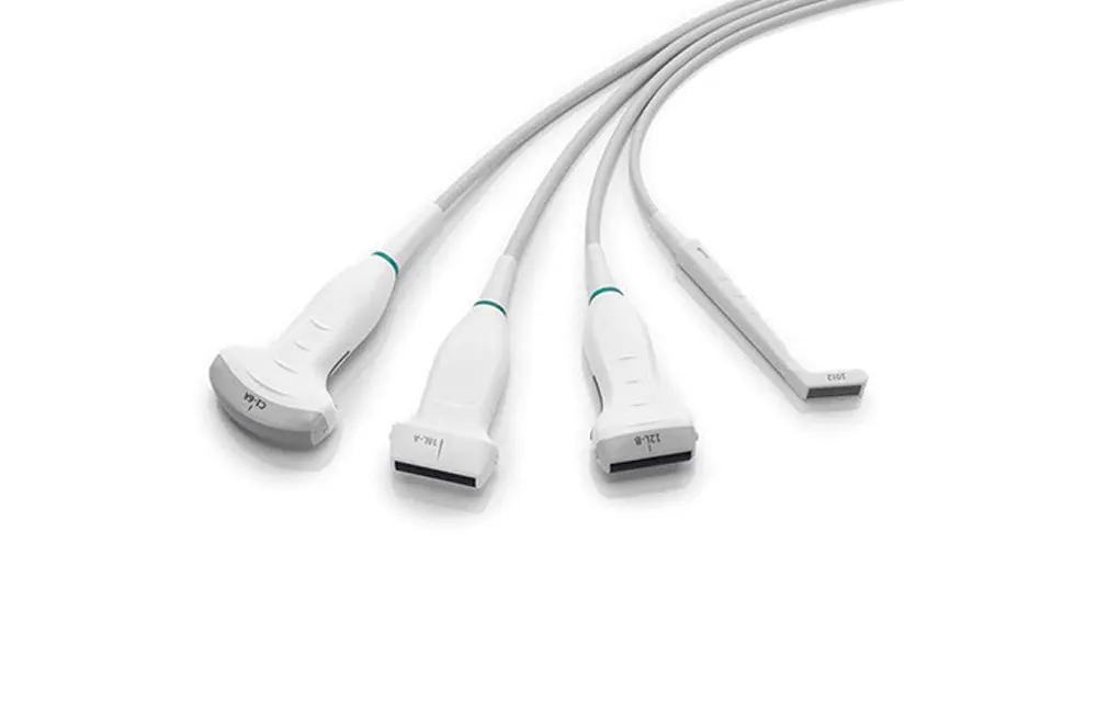 Set of four veterinary ultrasound transducers for ORsono Portable system