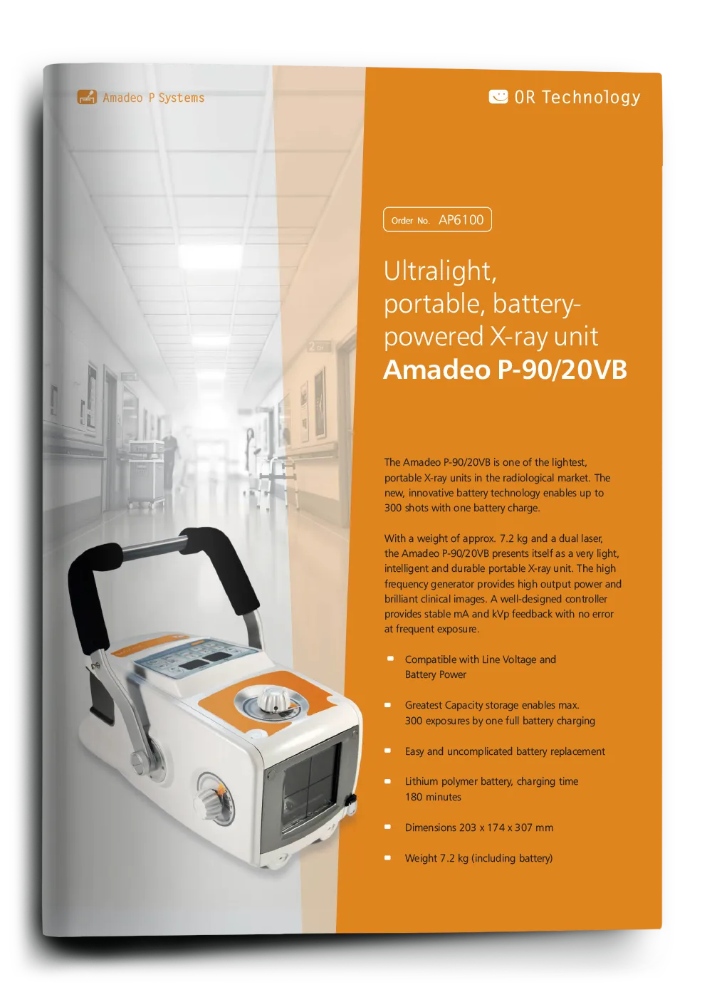 Cover of the product information for the Amadeo P-125-8230S PDF