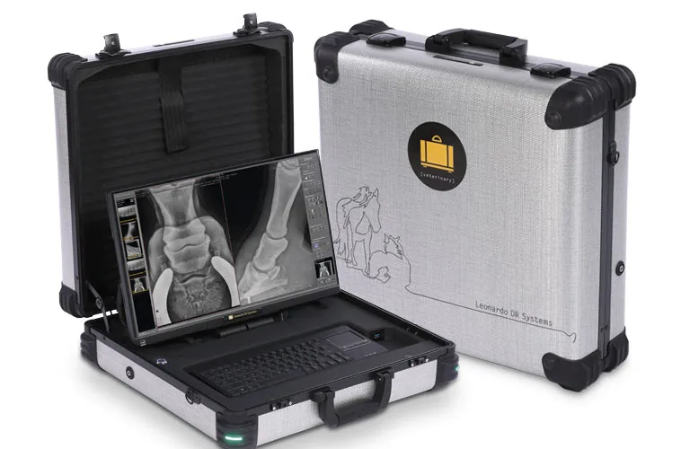 Leonardo DR mini 3 - fully battery-operated DR System for Veterinarians