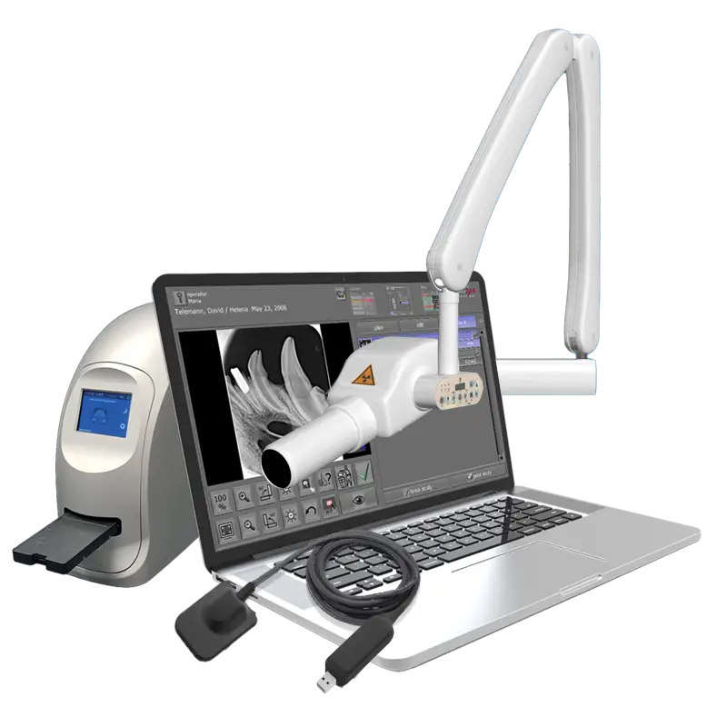 Veterinary dental X-ray systems DR and CR